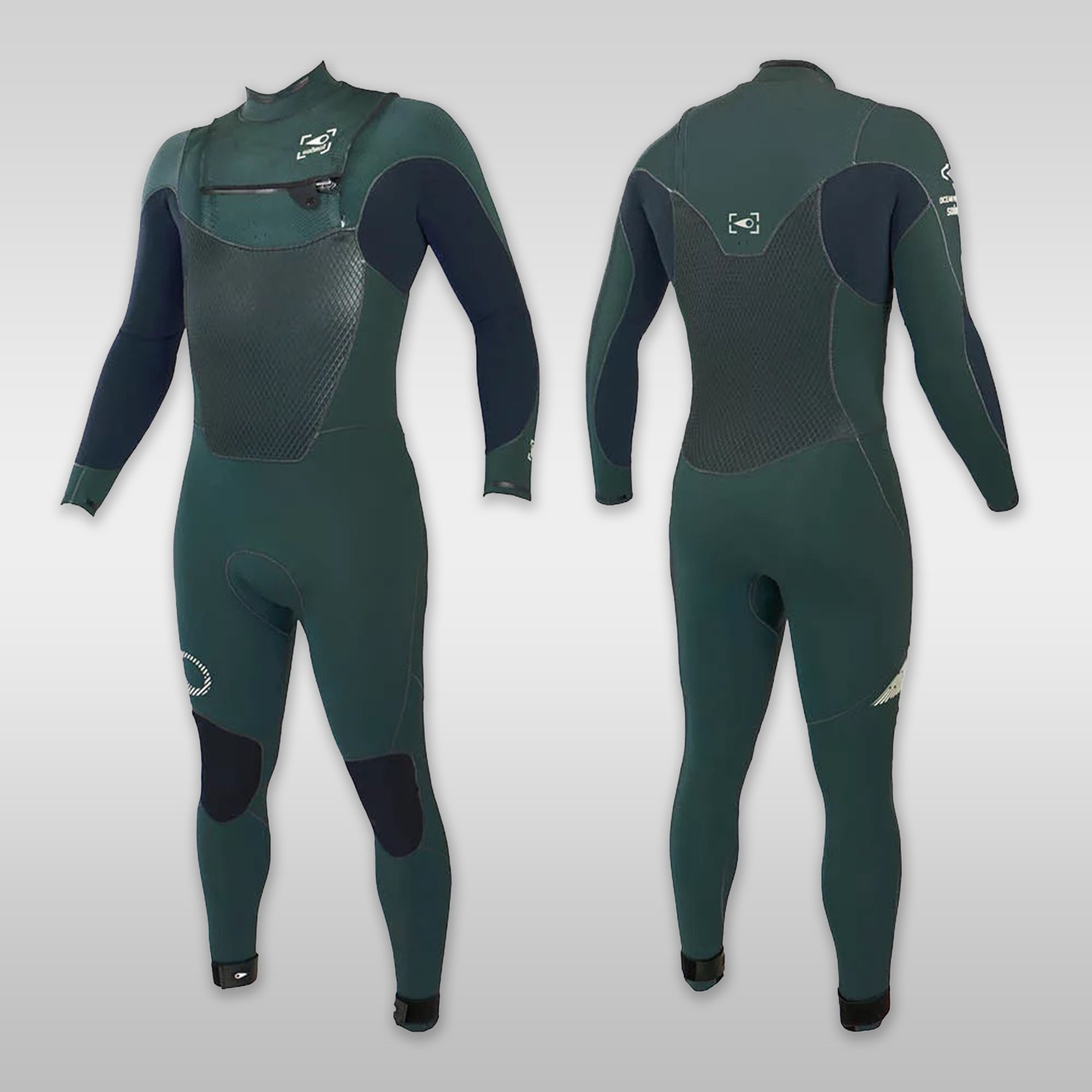 Soöruz GURU WIND Front-Zip Army 5/4 5/4 mm Soöruz